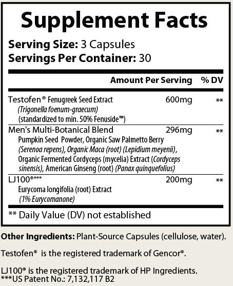 Pure Testosterone – Natural Muscle & Vitality Support