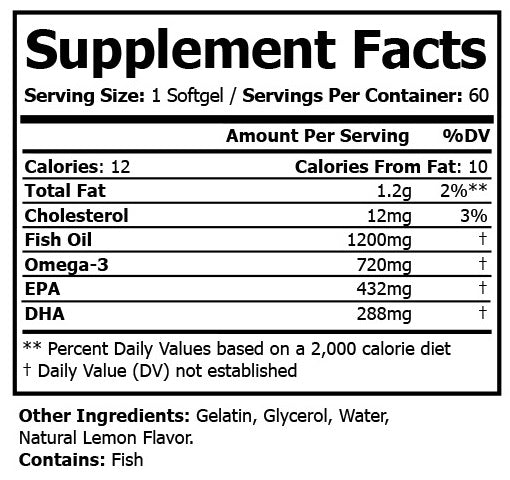 Pure Omega-3 – Essential Fatty Acids for Heart & Brain Health