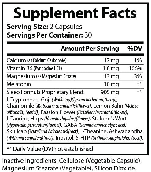 Pure Sleep – Natural Sleep & Recovery Supplement