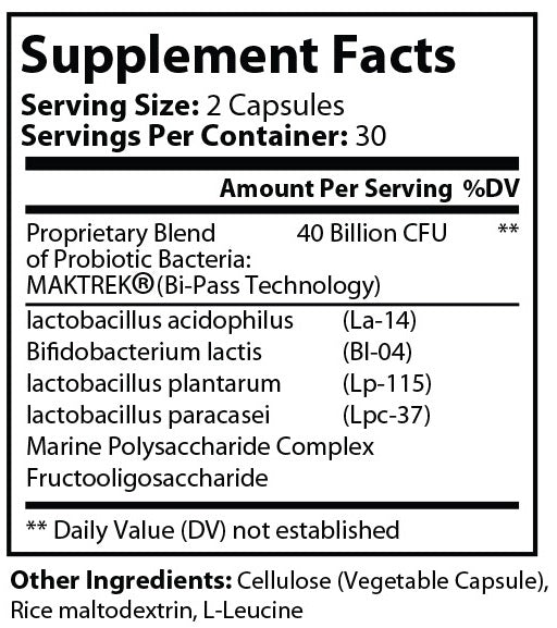 Pure Probiotic – 40 Billion CFU with Advanced Delivery Technology