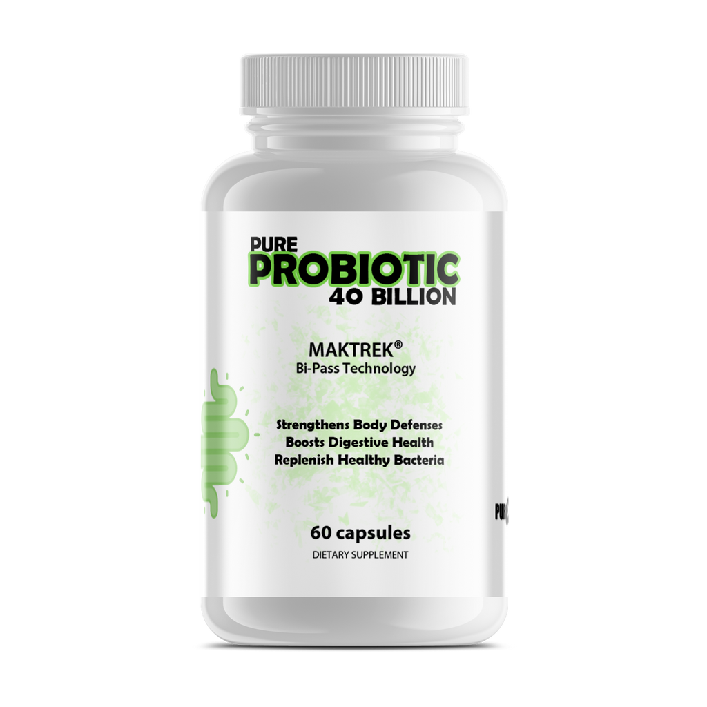 Pure Probiotic – 40 Billion CFU with Advanced Delivery Technology