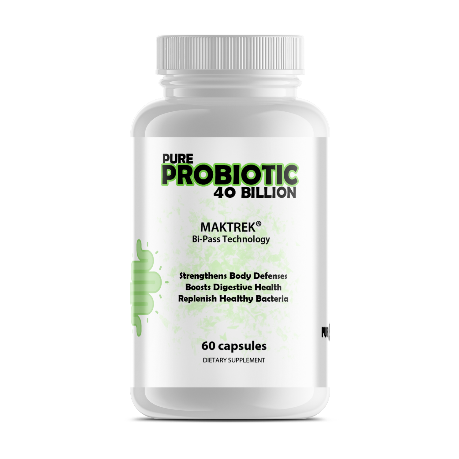 Pure Probiotic – 40 Billion CFU with Advanced Delivery Technology