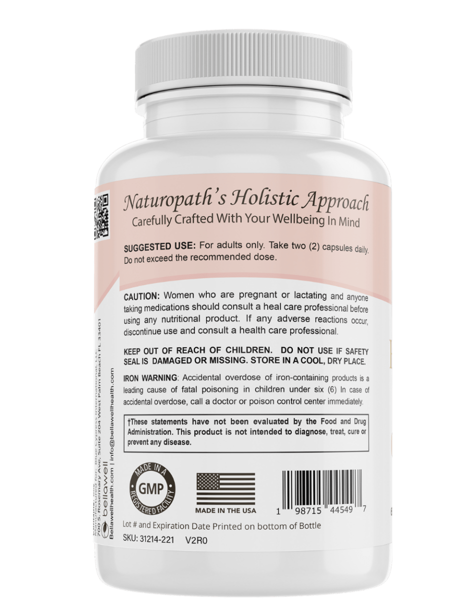 Bellawell Hair, Skin & Nails Vitamins – Beauty from Within