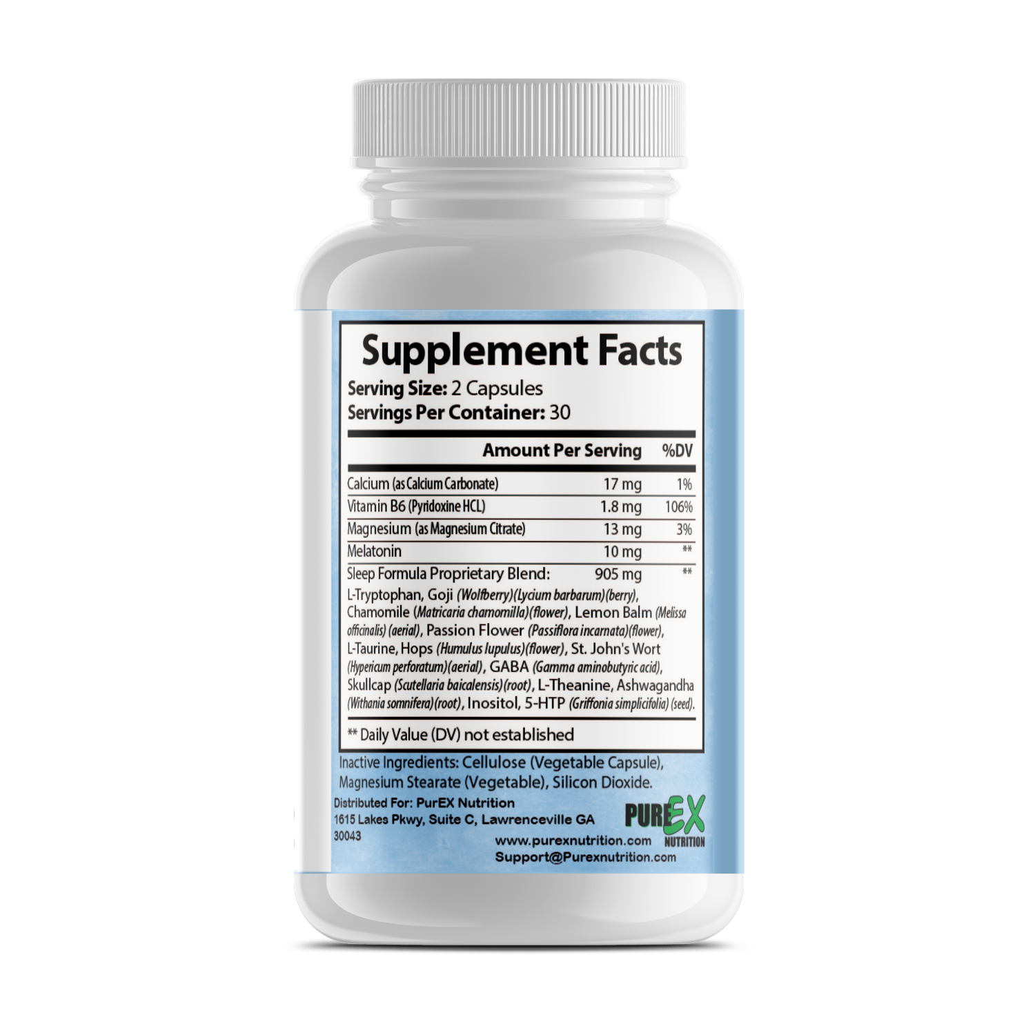 Pure Sleep – Natural Sleep & Recovery Supplement