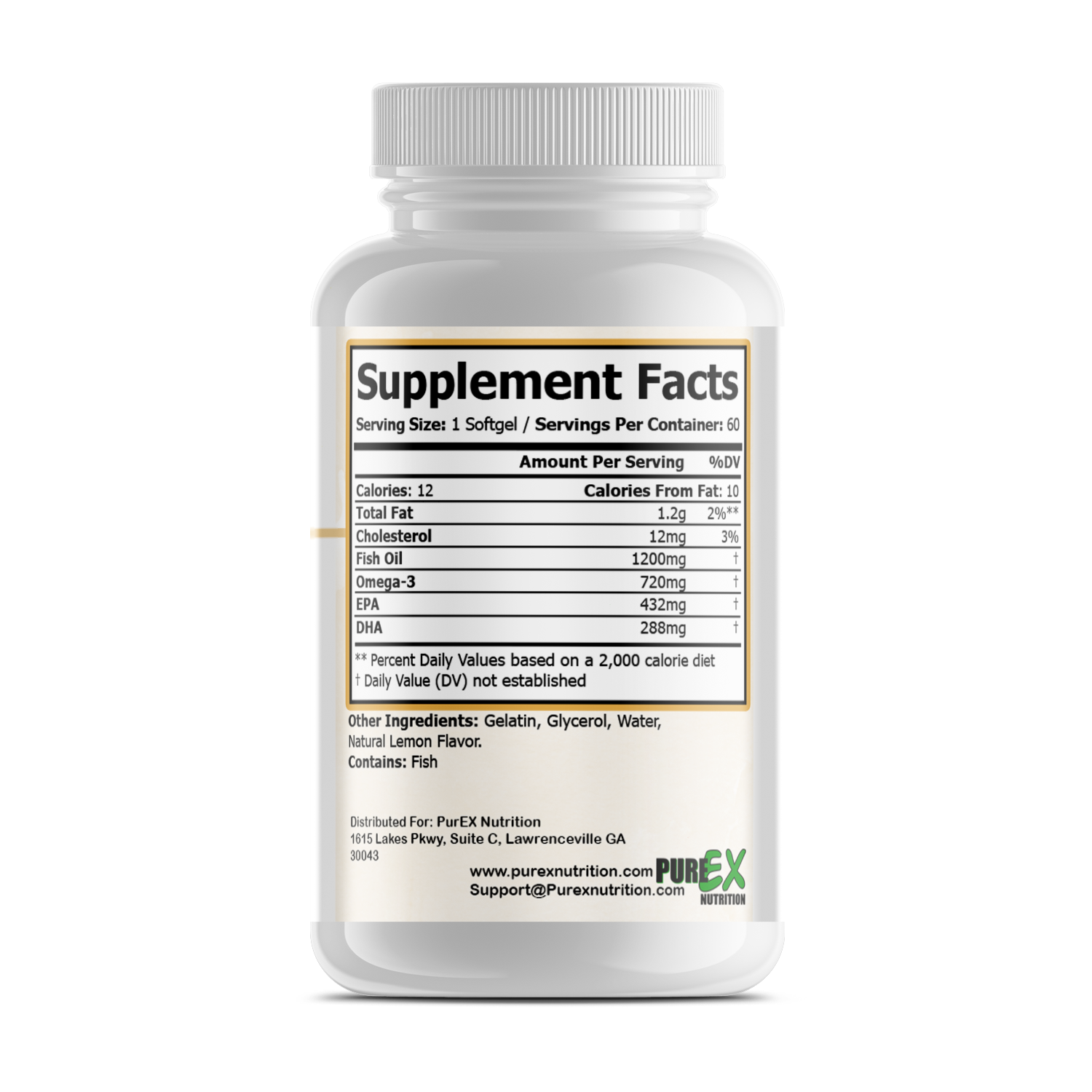 Pure Omega-3 – Essential Fatty Acids for Heart & Brain Health
