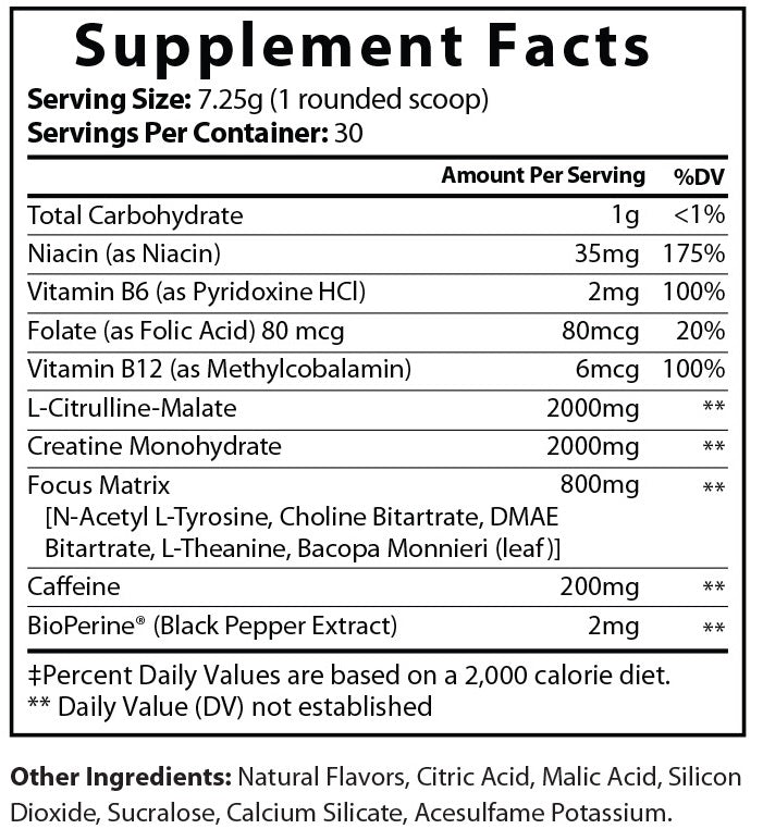 Pure Focus – Lemonade Energy & Cognitive Performance Drink